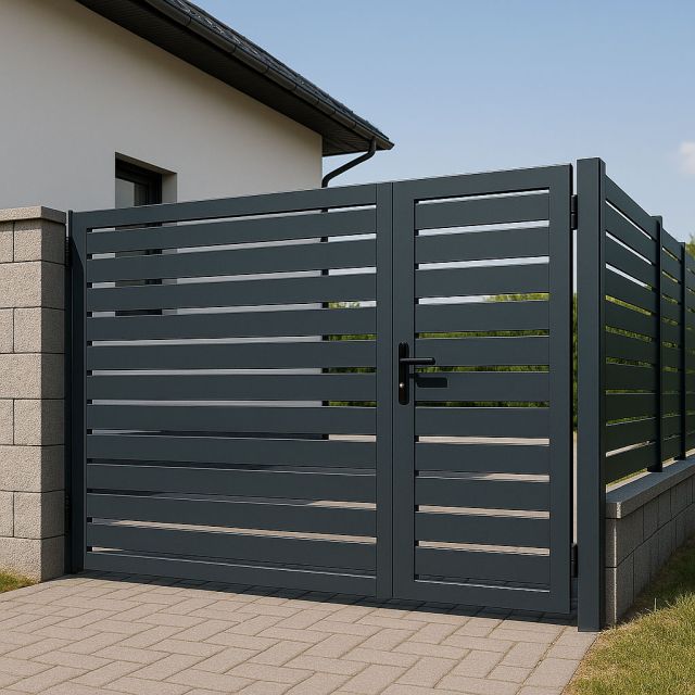 Poarta metalica rezidentiala